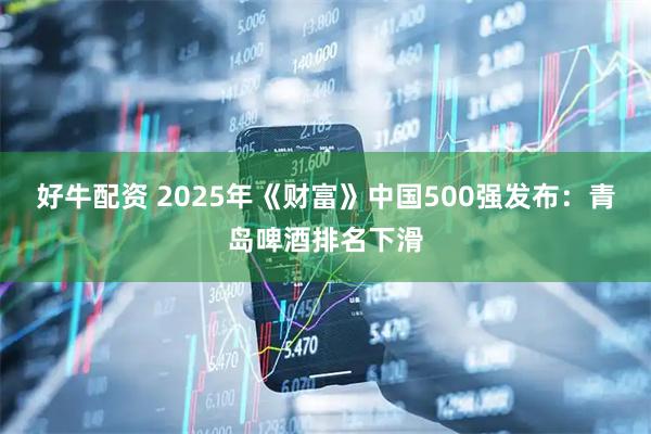 好牛配资 2025年《财富》中国500强发布：青岛啤酒排名下滑